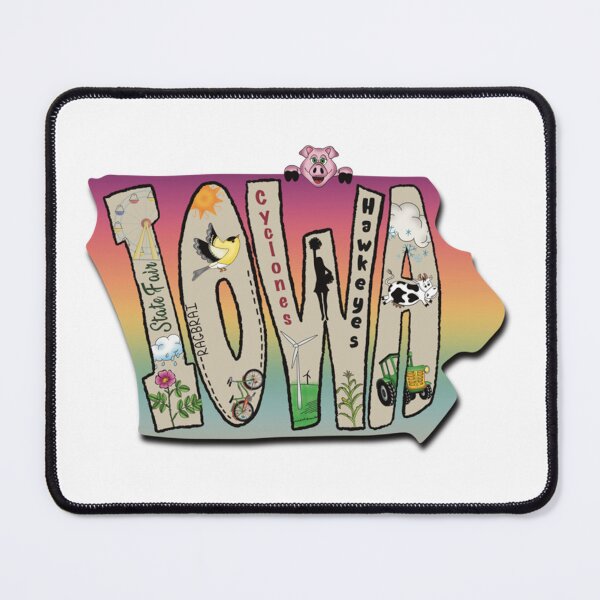 Item preview, The Lovely State Iowa  designed and sold by RobertXarber.