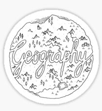 geography Sticker