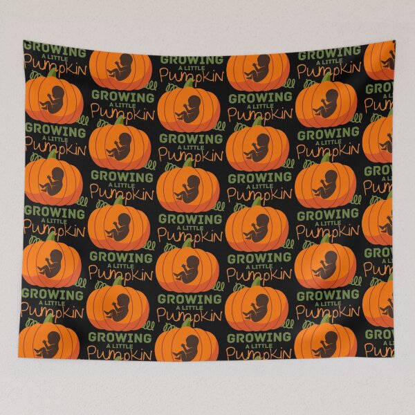 Item preview, Growing a little pumpkin, halloween pregnancy announcement designed and sold by reka88.