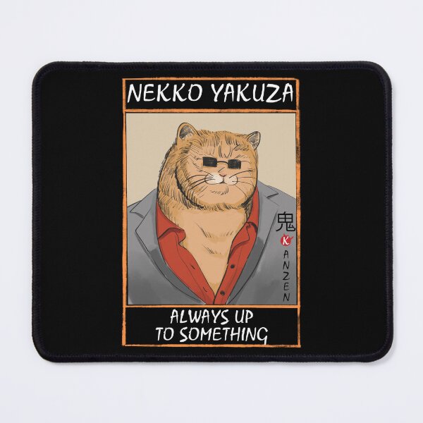 Item preview, Nekko Yakuza cat designed and sold by Oni Kanzen.
