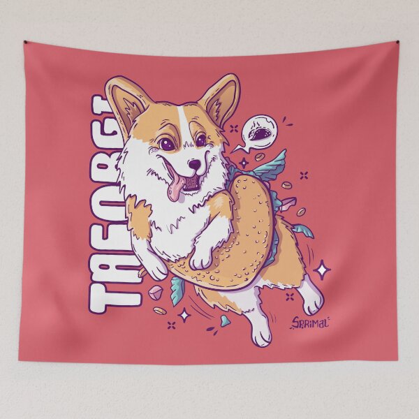 Item preview, Taco Corgi pun Tacorgi designed and sold by SPIRIMAL.
