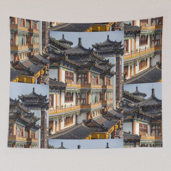 Item preview, China. Xian. Traditional Chinese Architecture. designed and sold by vadim19.