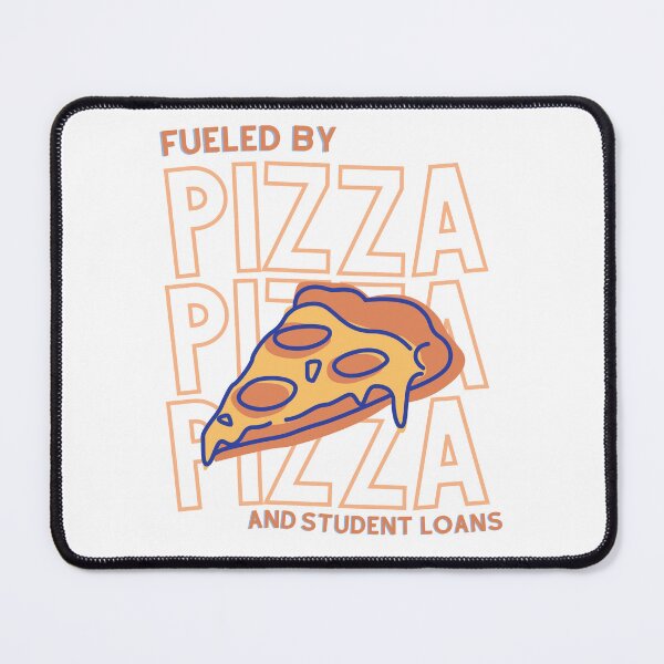 Item preview, fueled by pizza and student loans graduation designed and sold by Oliver-B.