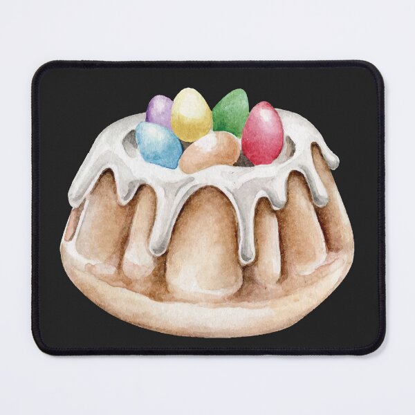 Item preview, Colorful Easter Egg Nest Bundt Cake designed and sold by Alicia Chee.