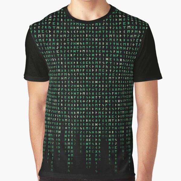 Rune Matrix Graphic T-Shirt