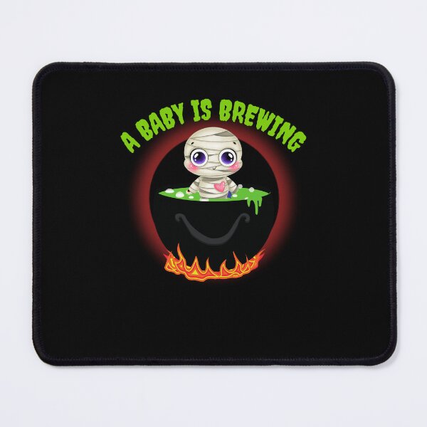 Item preview, Brewing up a little baby, halloween pregnancy announcement designed and sold by reka88.