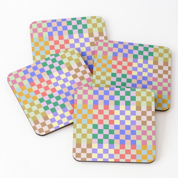 Item preview, Colorful Checkered Print designed and sold by meggydesigns.