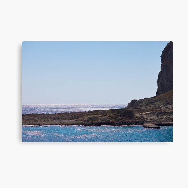 Amazing scenery of Greek islands - Balos bay Canvas Print