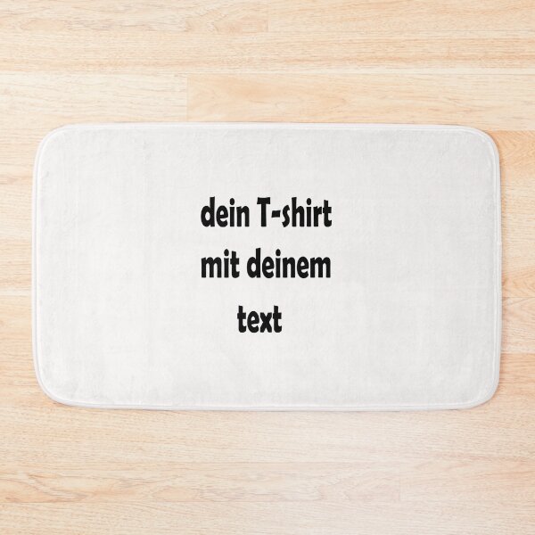 Item preview, dein T-shirt mit deinem text designed and sold by toufikpromo.