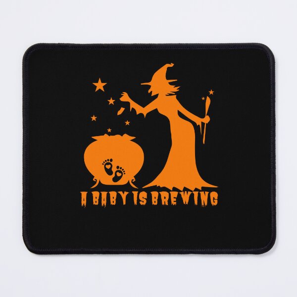 Item preview, Brewing up a little baby, halloween pregnancy announcement designed and sold by reka88.