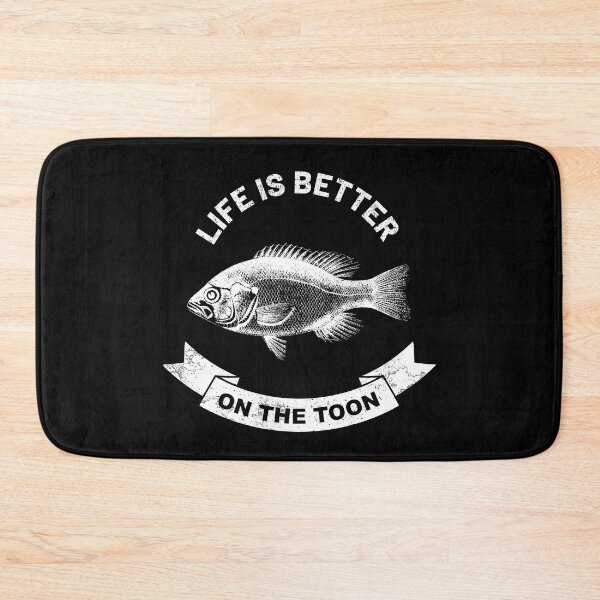 Item preview, Life is better on the toon fish fishing retro designed and sold by absolutdesign.