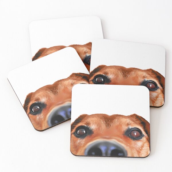 Item preview, Adorable dog  looking stylized designed and sold by AlexSin.