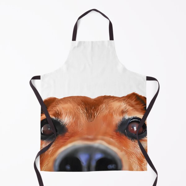 Item preview, Adorable dog looking stylized designed and sold by AlexSin.