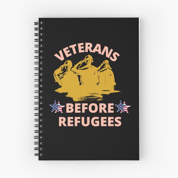 Item preview, Veterans Before Refugees Support designed and sold by TrendingVibes.