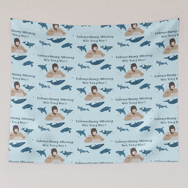 Item preview,  extraordinary attorney Woo Yong Woo whale background designed and sold by paintingtour.