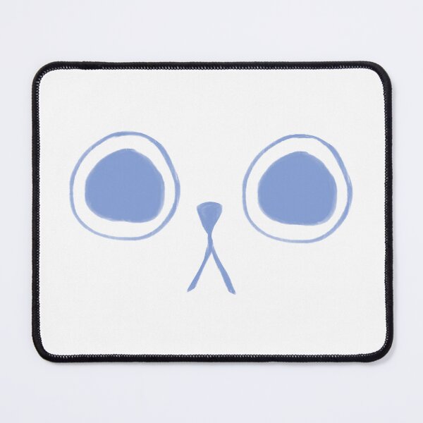 Item preview, Cute Kawaii Baby Blue Light Pastel Powder Cat Cartoon Sticker  designed and sold by dai-yu.