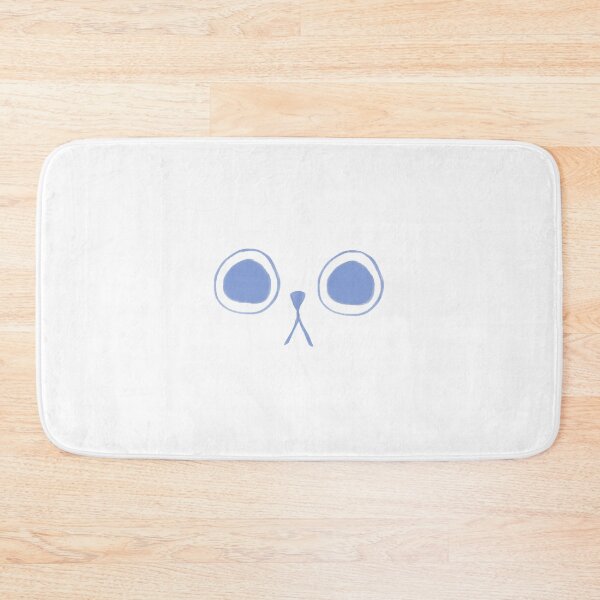 Item preview, Cute Kawaii Baby Blue Light Pastel Powder Cat Cartoon Sticker  designed and sold by dai-yu.