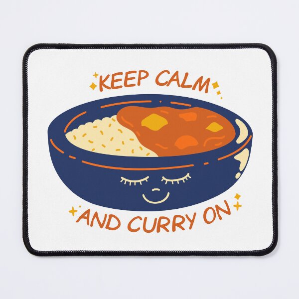 Item preview, Keep calm and CURRY on designed and sold by Sasa Vladic.