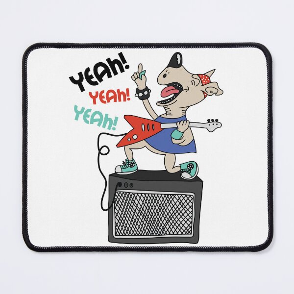 Item preview, Rockstar Dog Playing Electric Guitar Graphic Design designed and sold by zoripet Store.