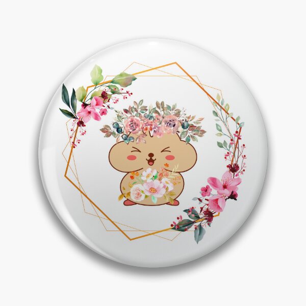 Item preview, Hamsters And Flowers designed and sold by Digitalme Designs.