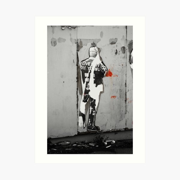 Live Fast Art Print