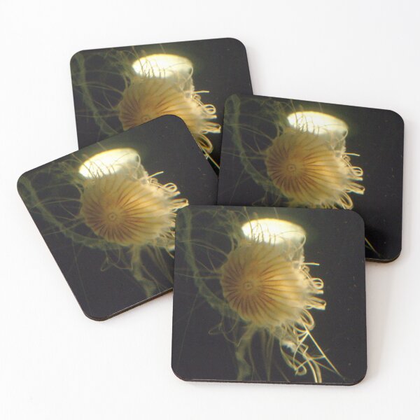 Item preview, Golden Jellyfish Photo Print And Others designed and sold by nhitori.