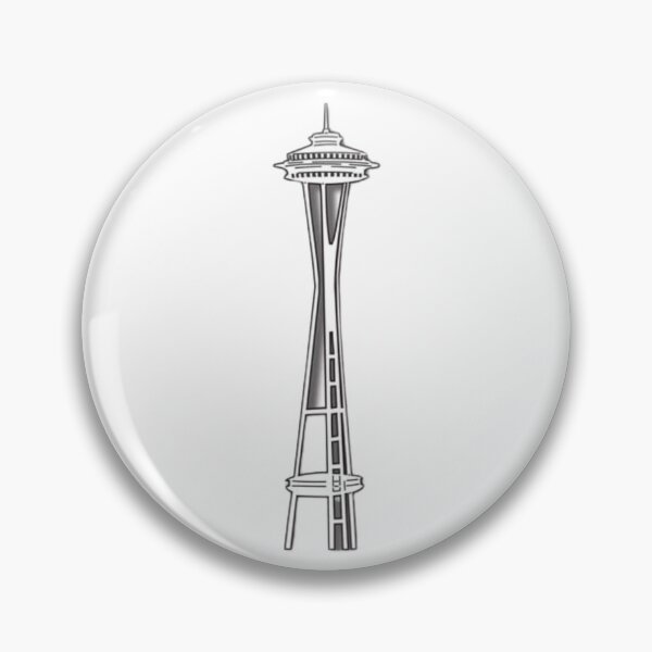 Item preview, Seattle, Washington's Space Needle Sticker designed and sold by Stevenobinsun.