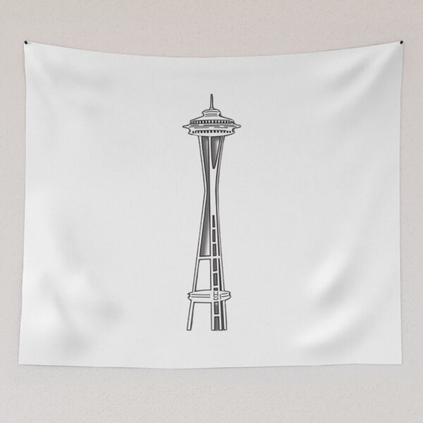 Item preview, Seattle, Washington's Space Needle Sticker designed and sold by Stevenobinsun.