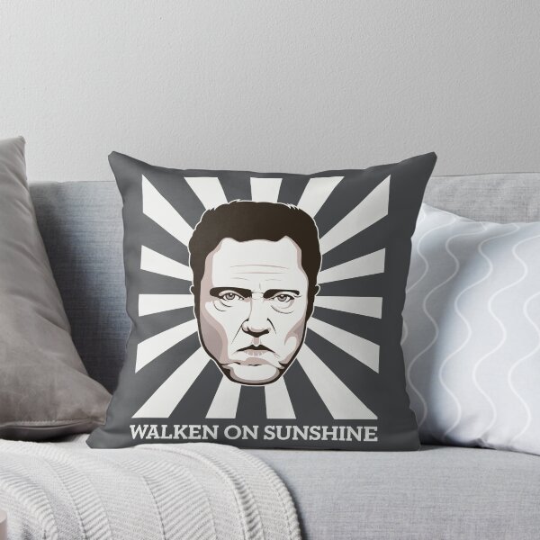 Item preview, Walken on Sunshine - Christopher Walken (Dark Shirt Version) designed and sold by Faces Of Awesome.