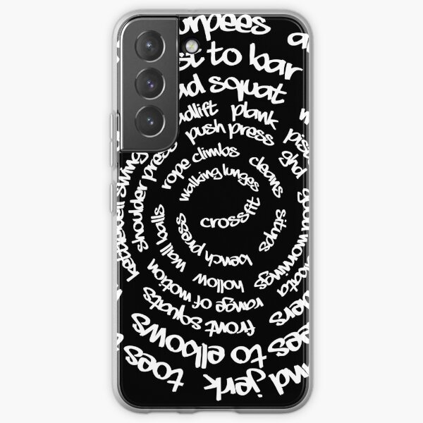 Crossfit - Spiral Words Samsung Galaxy Soft Case