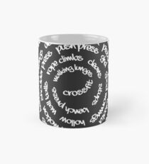 Crossfit - Spiral Words Mug