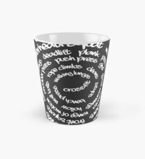 Crossfit - Spiralwörter Tasse (konisch)