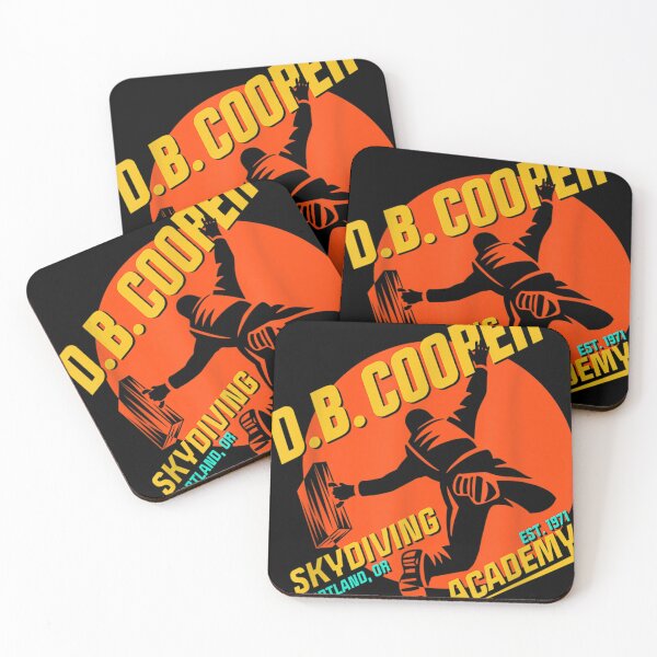 Item preview, Funny D.B. Cooper  - DB Cooper Skydiving Academy  designed and sold by JahzquishaB.