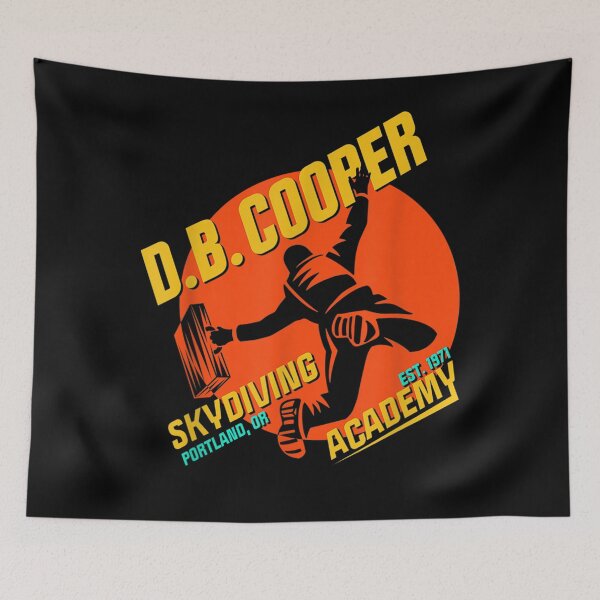 Item preview, Funny D.B. Cooper  - DB Cooper Skydiving Academy  designed and sold by JahzquishaB.