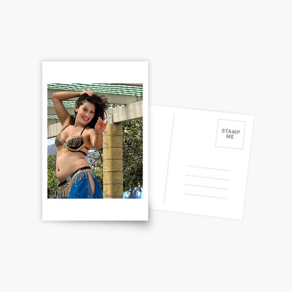 Belly Dancer Postcard