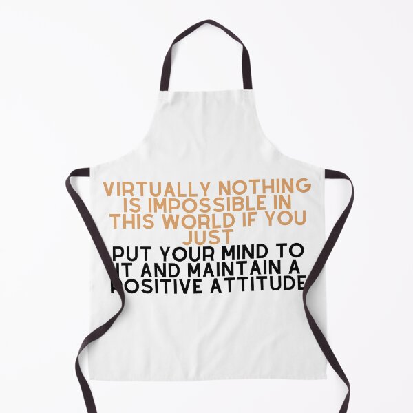 Item preview, Virtually nothing is impossible in this world if you just put your mind to it and maintain a positive attitude designed and sold by Mawter.