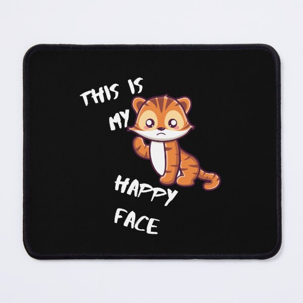 Item preview, This Is My Happy Face - Cute Tiger designed and sold by Akimatax ✯✯✯✯✯.