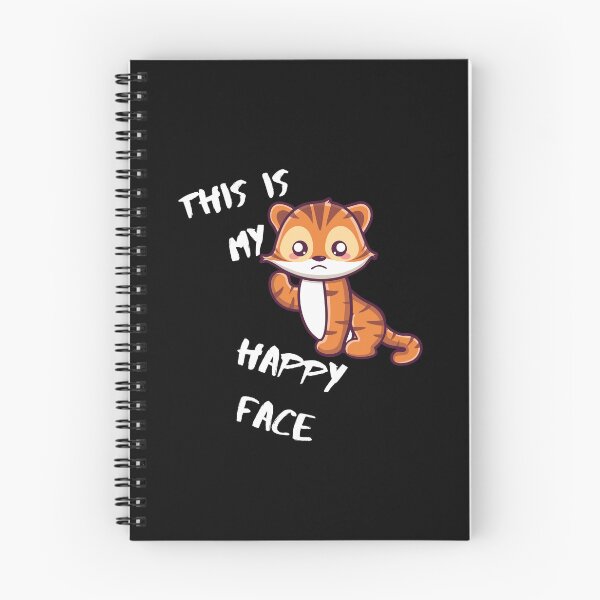 Item preview, This Is My Happy Face - Cute Tiger designed and sold by Akimatax ✯✯✯✯✯.