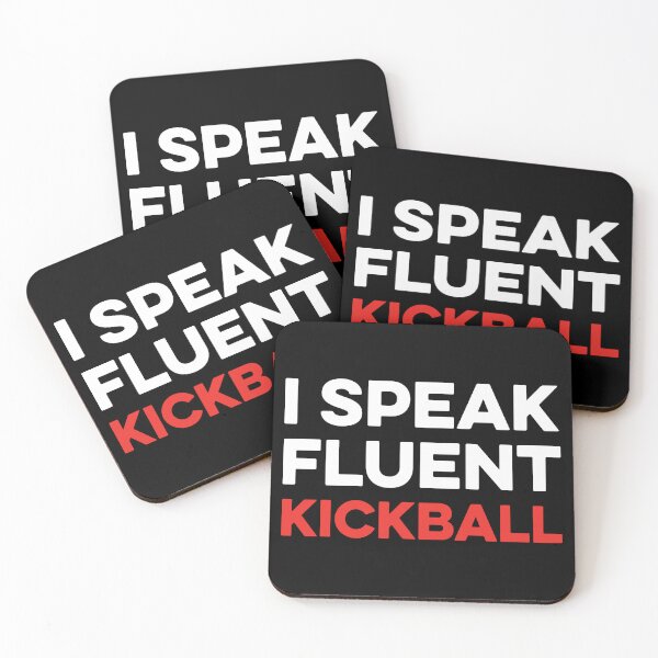 Item preview, I Speak Fluent Kickball designed and sold by TendyTees.