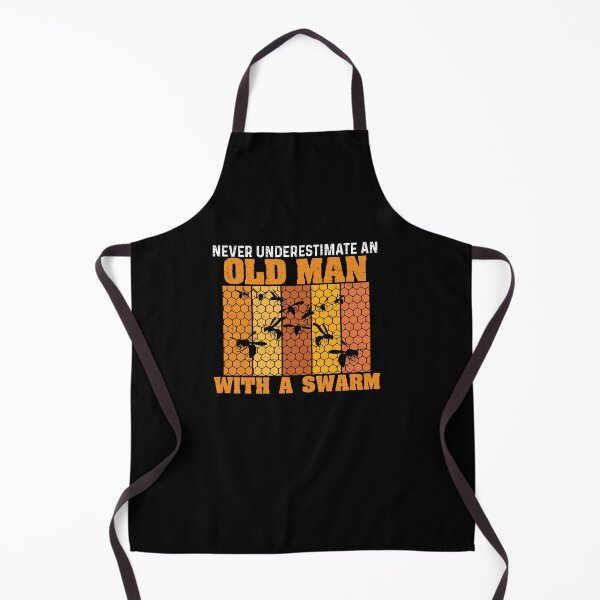 Item preview, Never Underestimate An Old Man Funny Bee Humor For Beekeeper designed and sold by StrongShirts.