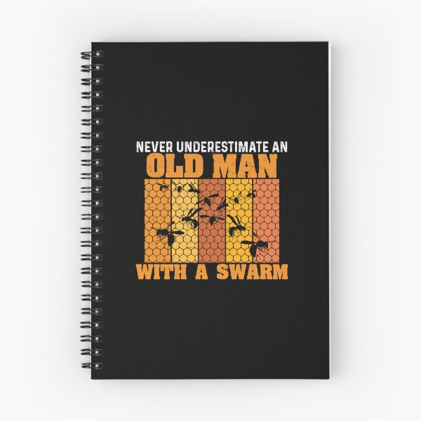 Item preview, Never Underestimate An Old Man Funny Bee Humor For Beekeeper designed and sold by StrongShirts.