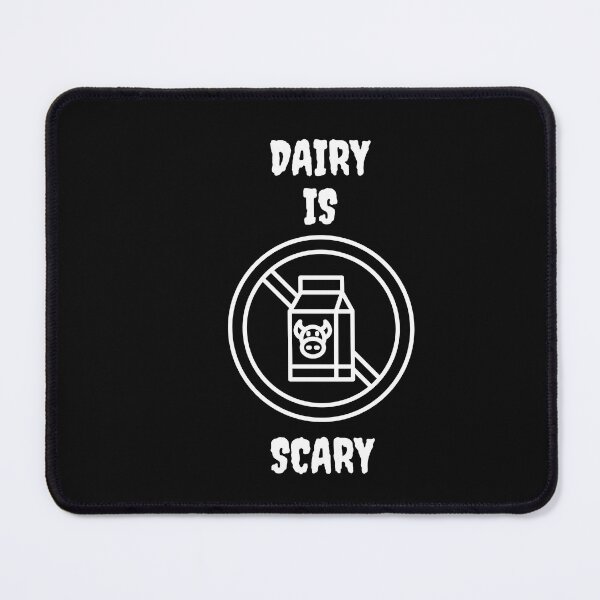 Item preview, Dairy is scary Sticker designed and sold by Suzy Perez Art.