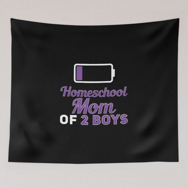 Item preview, Homeschool Mom of 2 Boys Funny Homeschool Mom designed and sold by StrongShirts.
