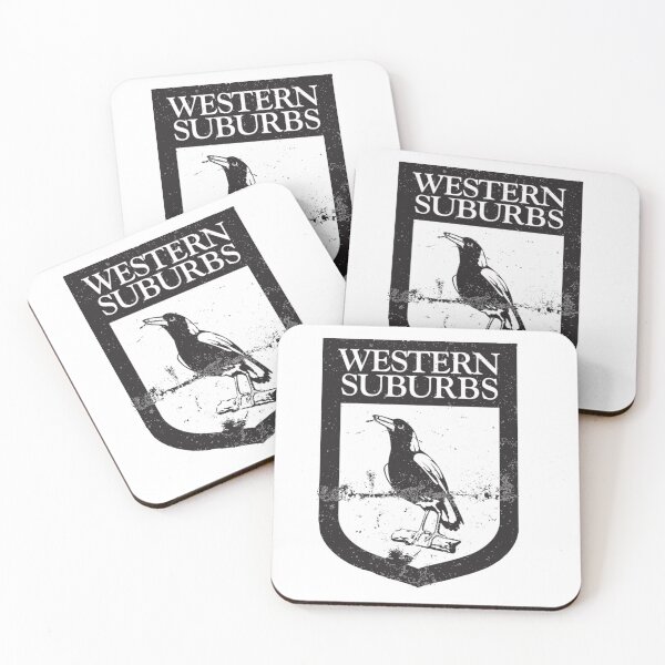 Item preview, Western Suburbs Magpies Retro designed and sold by Harbidge.
