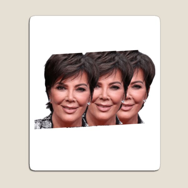 Aperçu de l'œuvre AUTOCOLLANT kris jenner COOL STICKERS créée et vendue par KAONZA.