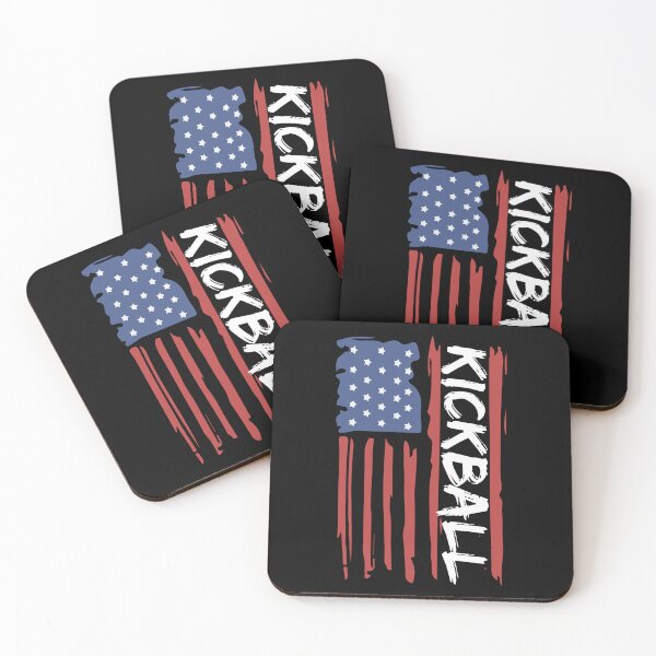 Item preview, Kickball American Flag designed and sold by TendyTees.