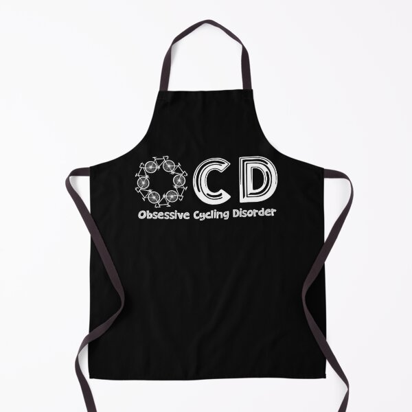 Item preview, OCD Obsessive Cycling Disorder bike bicycle funny vintage funny designed and sold by elizabethdawnn.