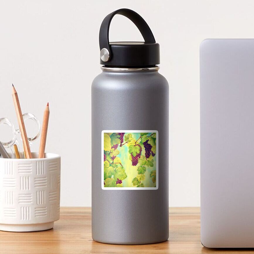 Wine grapes Sticker