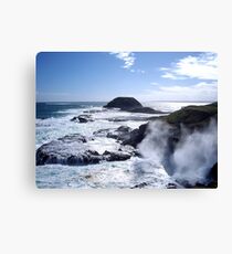 The Blow Hole Canvas Print