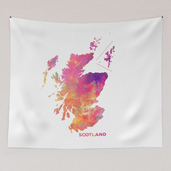 Item preview, Scotland map #scotland #map designed and sold by JBJart.